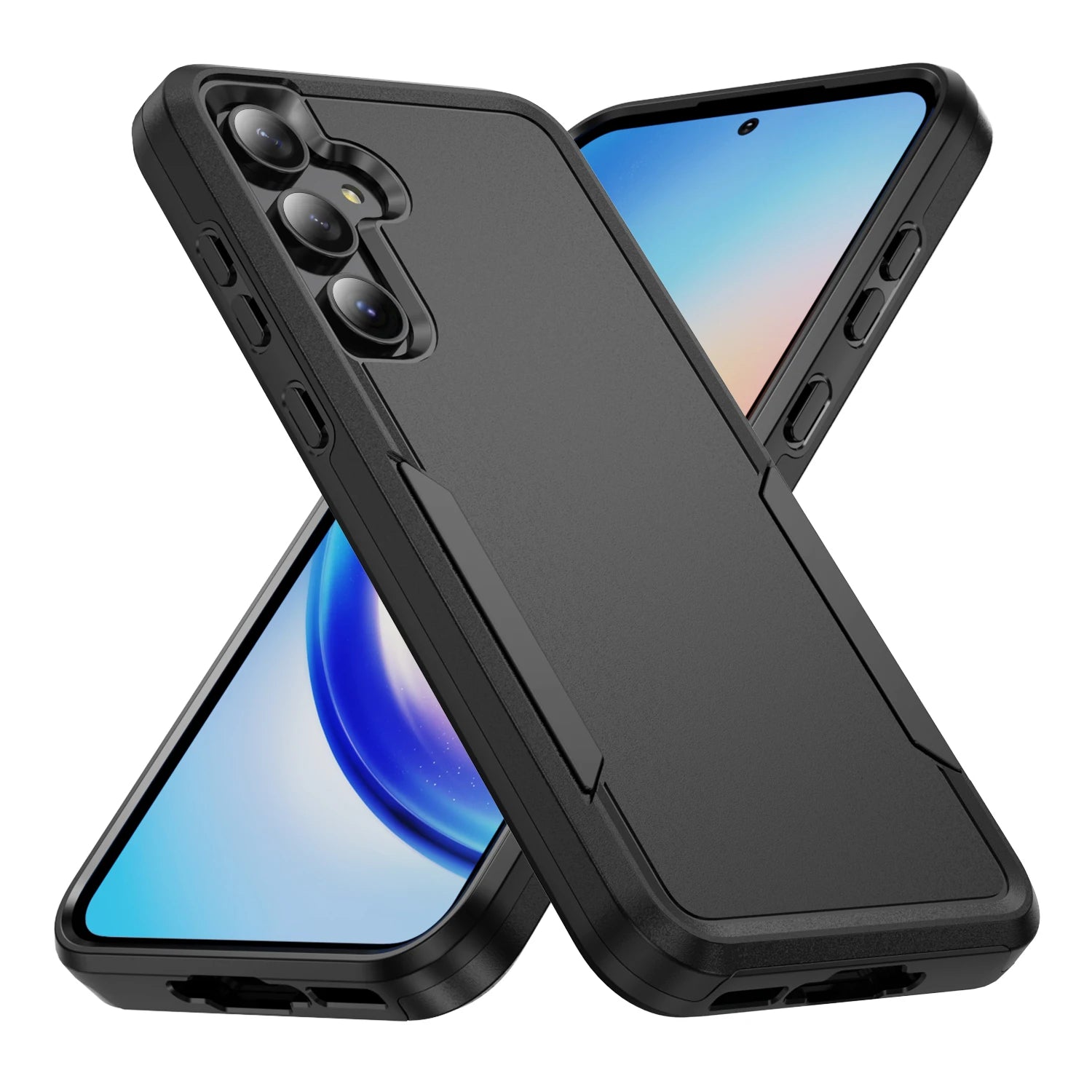 Military Grade Cases for Samsung Galaxy S25 FE S22 S23 S26 Plus S24 FE Ultra Edge A57 A17 A54 A16 5G A56 A55 A35 A15 Armor Case