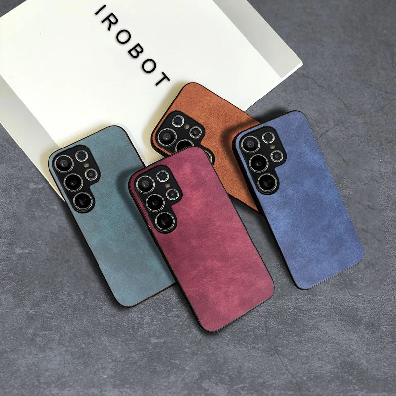 Luxury Case for Samsung Galaxy S25 S24 S23 S22 S21 Ultra Plus S20 FE Luxury Crocodile Patterned Leather Cover