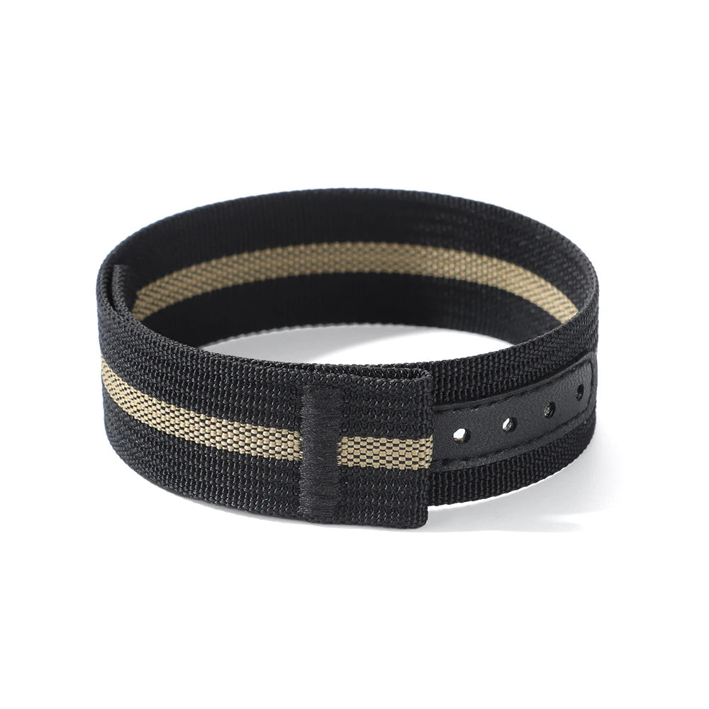 20mm Canvas Nylon Watch Strap For Omega for Swatch For Seiko Men Women Sport Washable Folding Buckle Watchband Watch Accessories