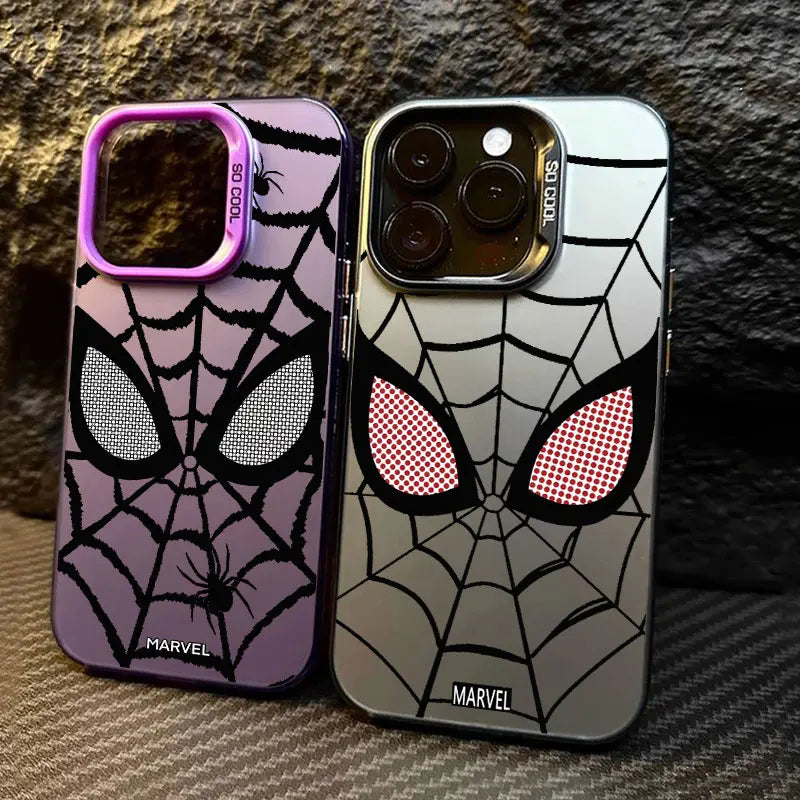 Marvels Spidermans Eye Phone Case For iPhone 17 17e 16e 16 15 14 13 12 11 mini Pro Max X XR XSMAX 8 7 Air Plus Anti Fall Matte