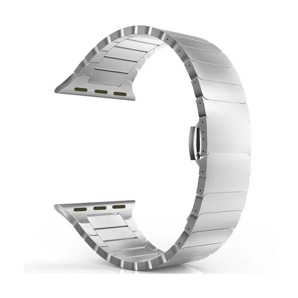 stainless Steel Band For Apple Watch 10 46 42mm Metal Business Bracelet For Iwatch 10 Ultra 49mm 44/45 38/40mm Strap Accessories