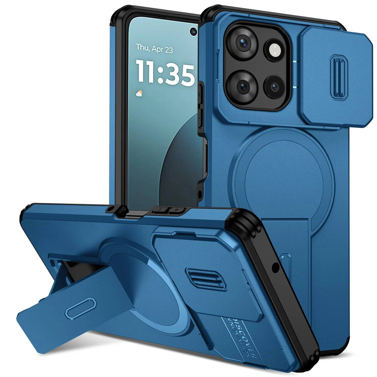 New Armor Bumper Shockproof Phone CaseFor Motorola G Play 2026 2025 Hard Cover Case For  MOTO G Power  G 5G EDGE 2024 G STYLUS