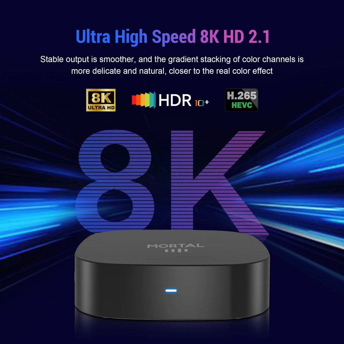 2026 New Android TV Box T1+ Rockchip RK3518 Android 16 8GB RAM 128GB ROM WiFi 6 BT 5.4 Dual UI 8K Ultra HD Smart Media Player