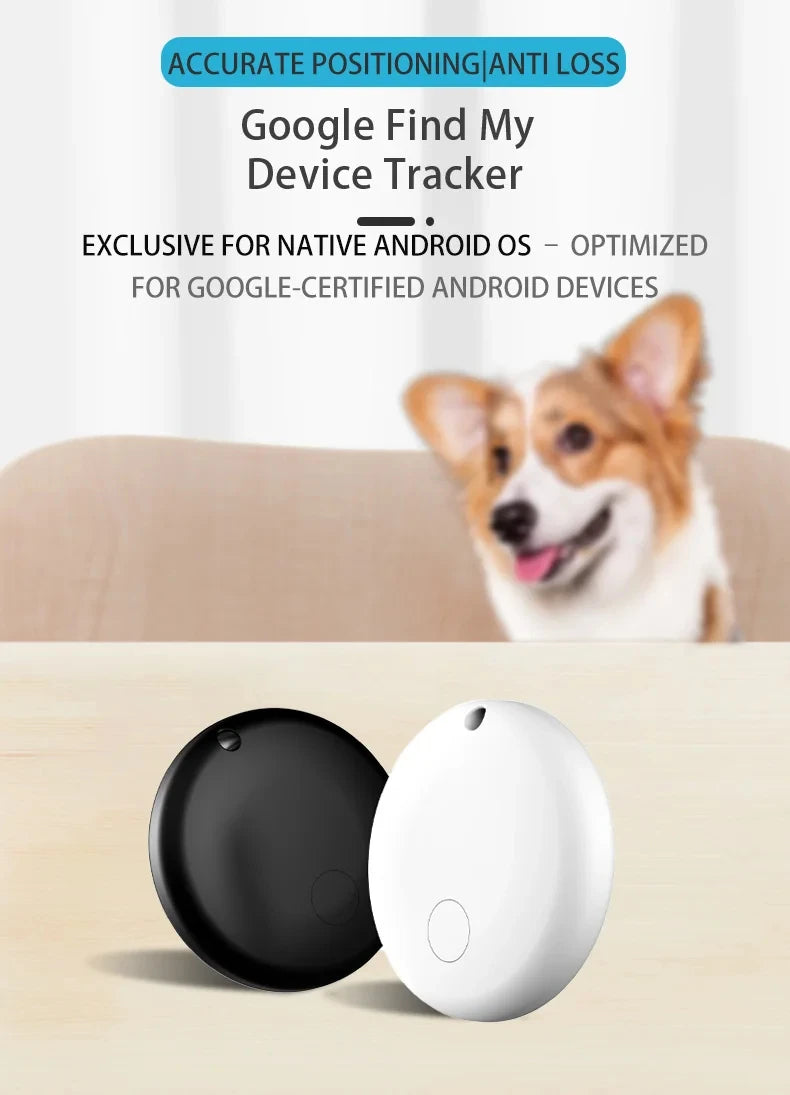 Android Anti-lose Tracker for Google Find My Positioning Far Away Finder Voice Locate Suitcase Keys Bag Toys Smart Airtag