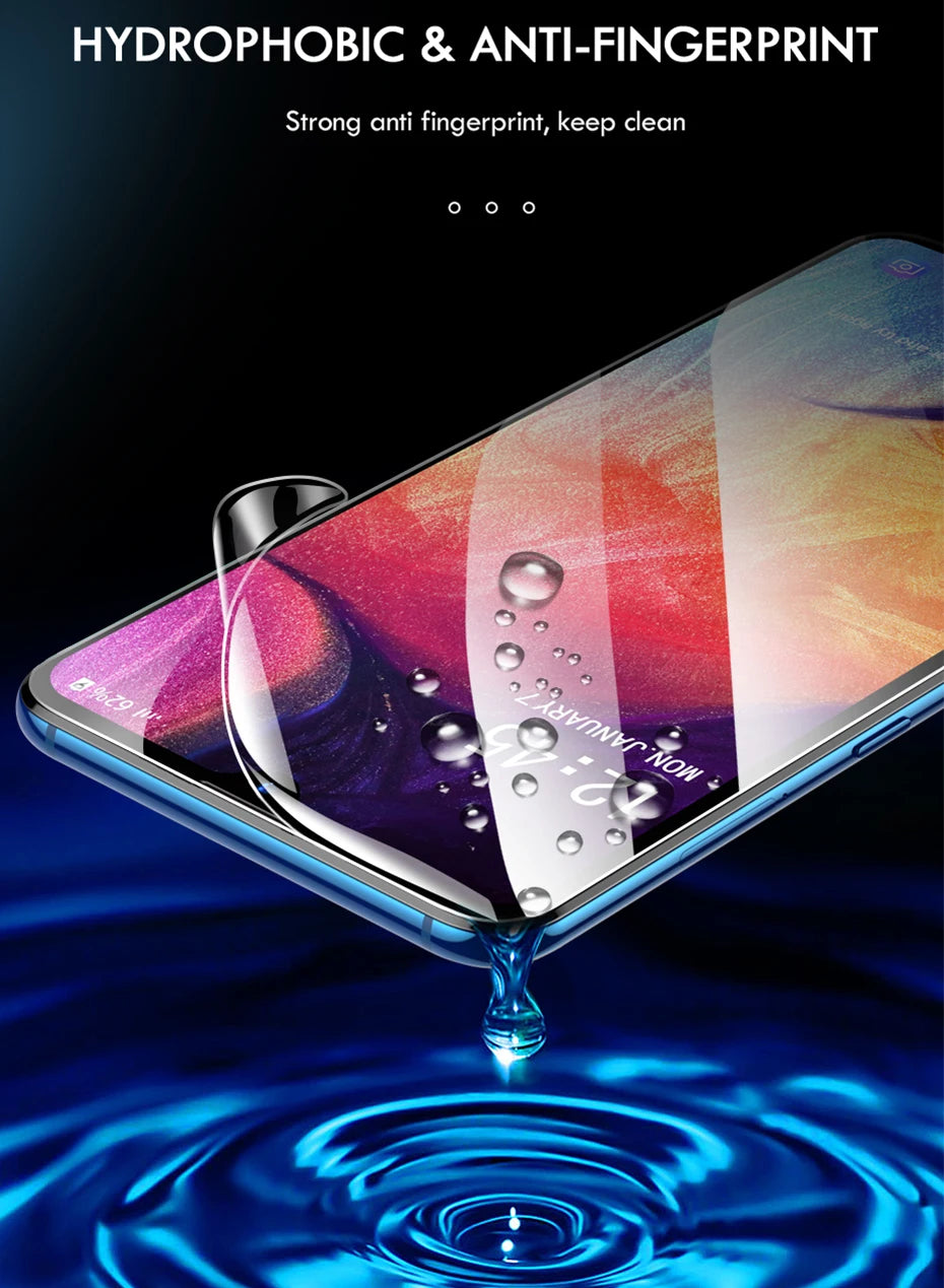 2in1 HD Full Hydrogel Film For Motorola Razr 50 Ultra 40 2019 2020 2022 50Ultra Razr40 Plus Protective Screen Protector Cover