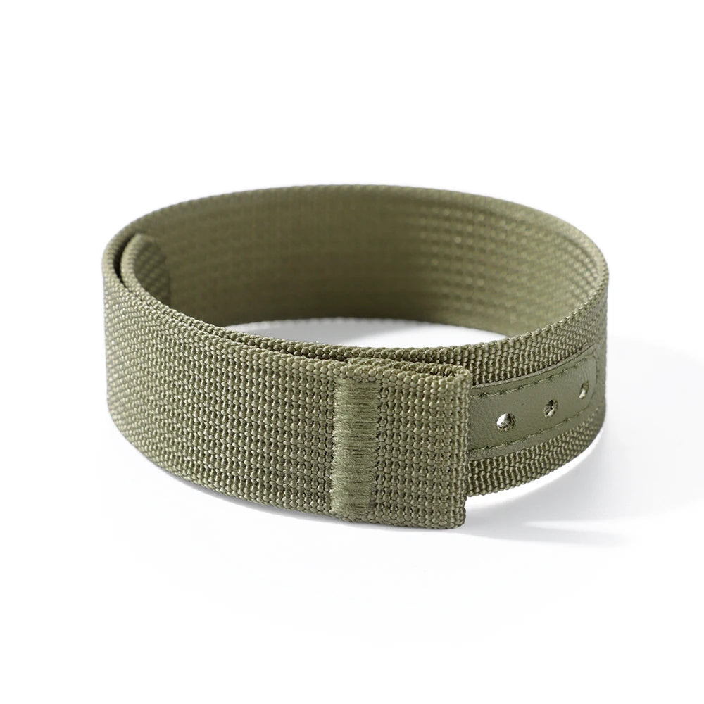 20mm Canvas Nylon Watch Strap For Omega for Swatch For Seiko Men Women Sport Washable Folding Buckle Watchband Watch Accessories