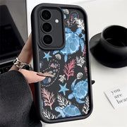 Sea Turtle Pattern TPU Case For Samsung Galaxy S26 S25 S23 Ultra S24 FE A57 A17 A56 A36 A26 A55 A16 A15 A35 A25 5G Phone Cover