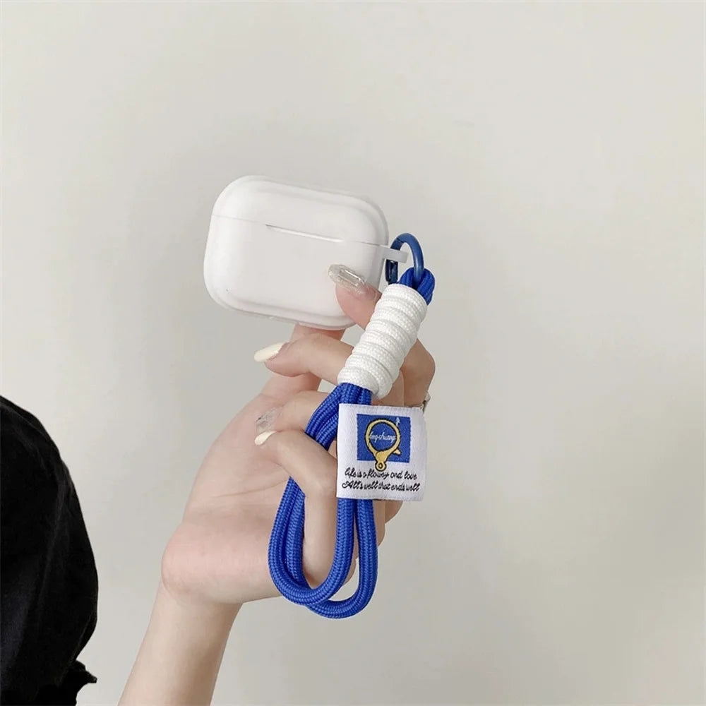 Klein Blue Snow White Solid Color block Silicone Earphone Case For AirPods pro 2 Bluetooth Charging Box Cover For AirPods 2 3 4