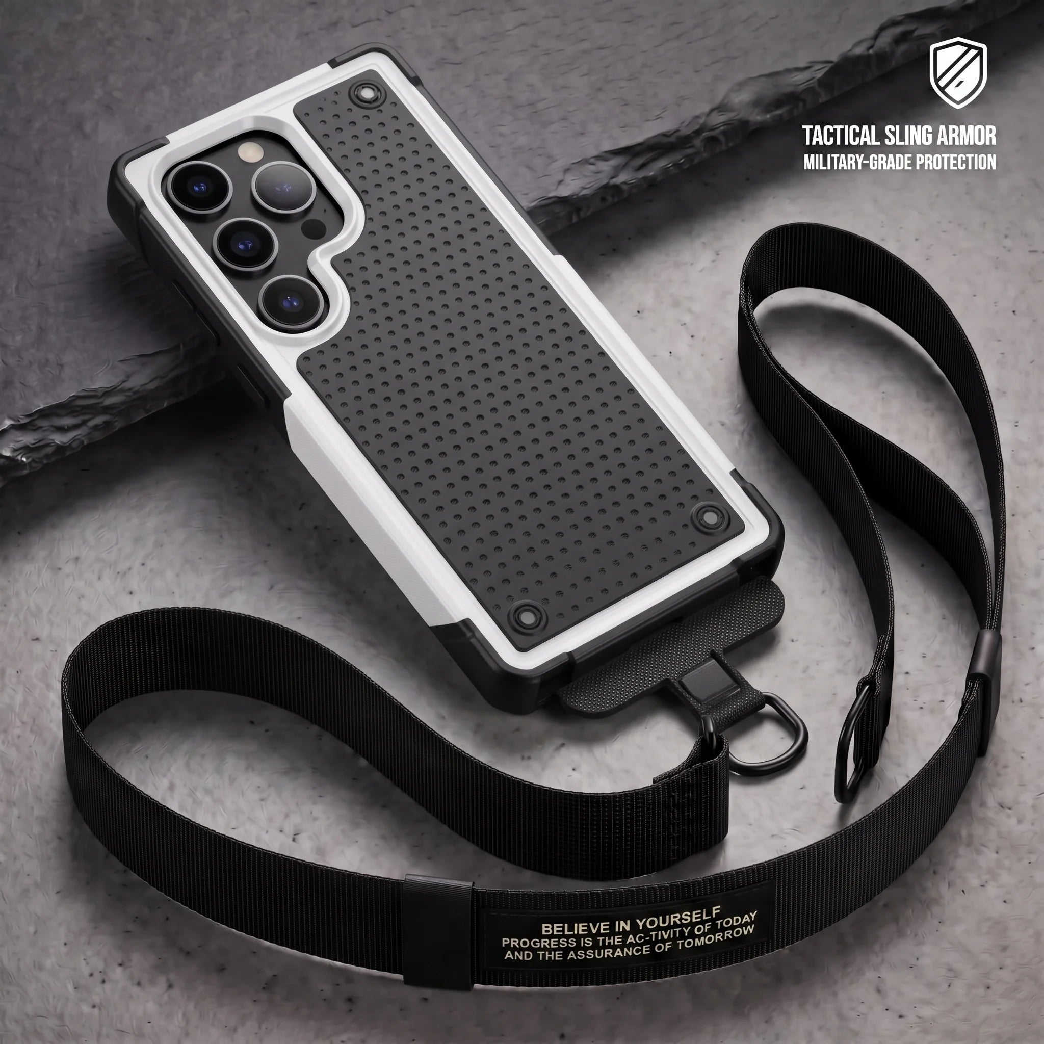Anti-Slip Armor Protection Lanyard Holder Case for Samsung Galaxy S21 Ultra S 21 Plus S21 FE S21Ultra