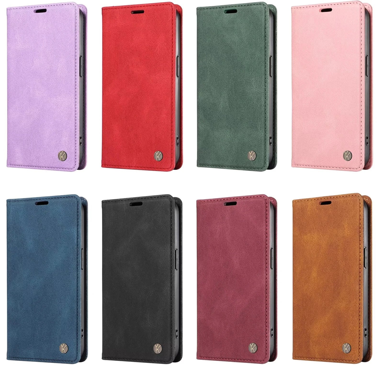 Wallet Magnetic Card Slot Cover Flip Leather Case For iPhone 16E 16 15 Pro Max 14 Plus 13 Mini 12 11 X XS XR SE2 SE3 8 7 6 2022