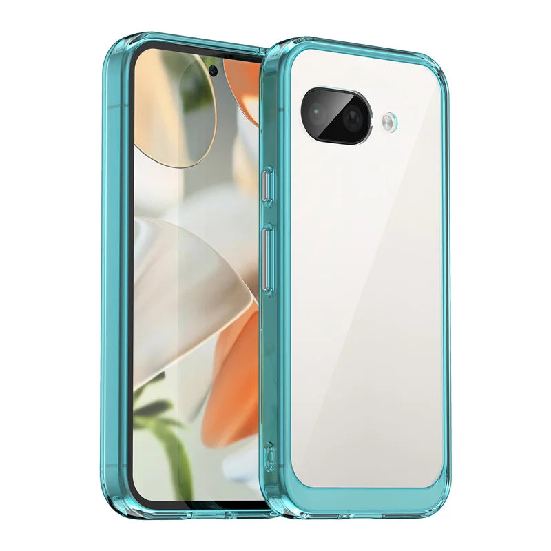 Transparent Colorful TPU Case for Google Pixel 10A 9A Pixel 10 9 Pro XL Protective Cover Clear Fundas Coque Capa