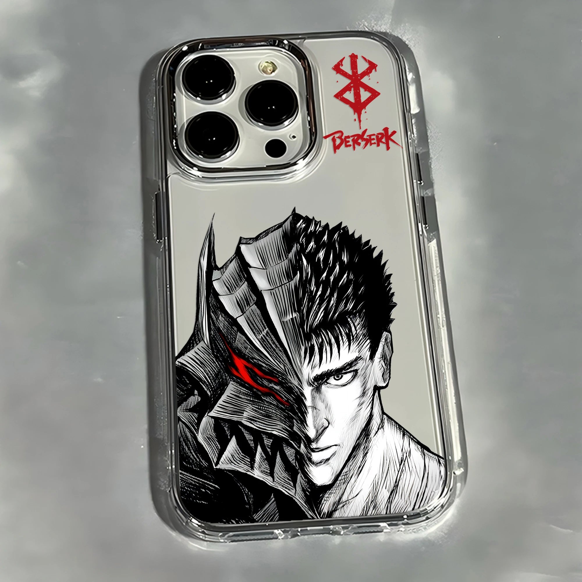 New Japanese Hot Blood Anime Berserk Guts Phone Case For iPhone 17 16e 16 15 14 13 12 11mini Pro Max X XR XSMAX 8 Air Plus Cover