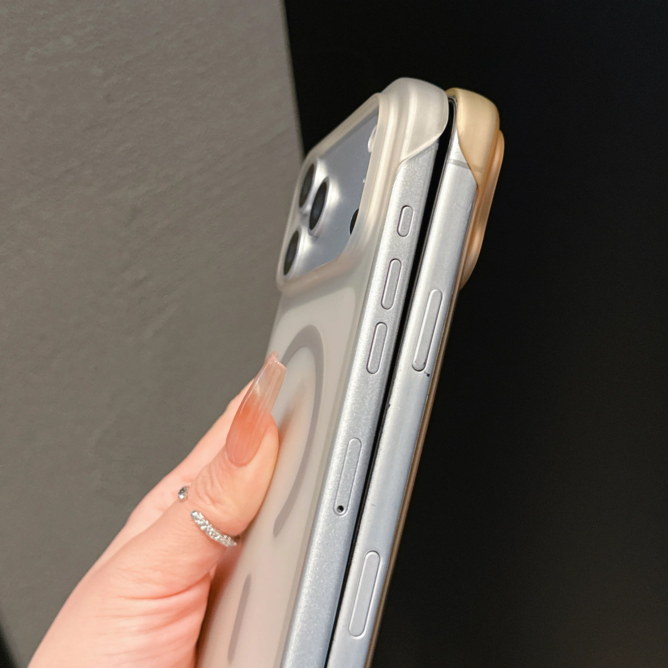 Ultra Thin PC Frameless Phone Case For iPhone 17 Pro Max 14 15 Plus 11 12 13 16 Pro Air For Magsefa Wireless Charger Matte Cover