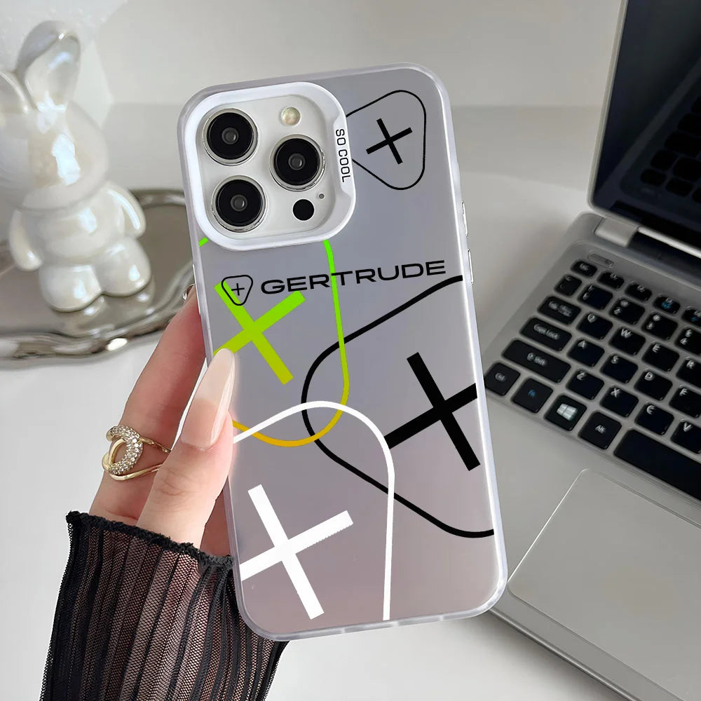 Lovely Fashion G-Gertrudes Phone Case For iPhone 16e 16 15 14 13 12 11 mini Pro Max X XR XSMAX 8 7 Plus Anti Fall Matte Cover