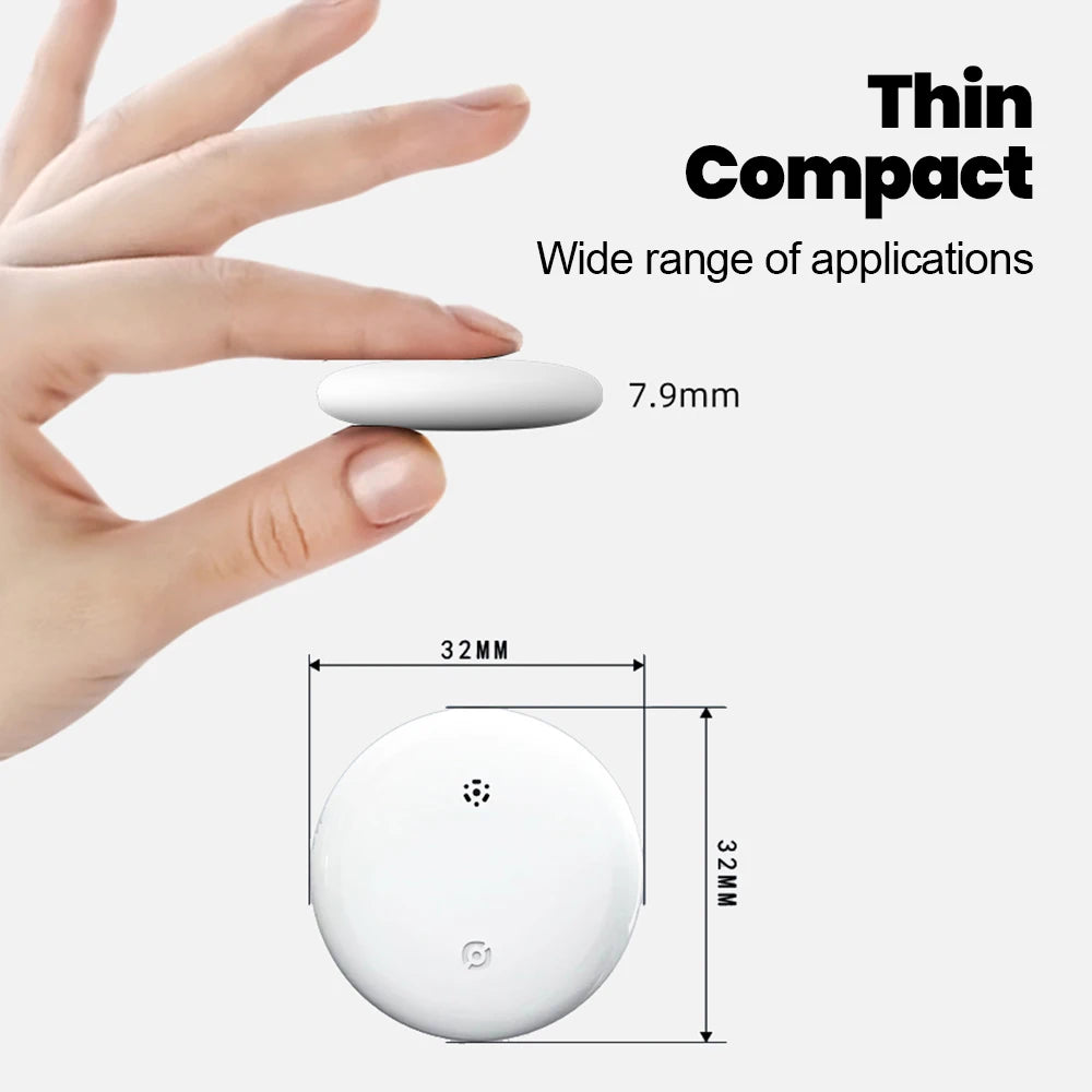 Dual System Pet Smart Tracker Tag With Cat Collar Android/iOS Anti-Lost GPS Tracker Works With Apple Find My /Google Find Hub