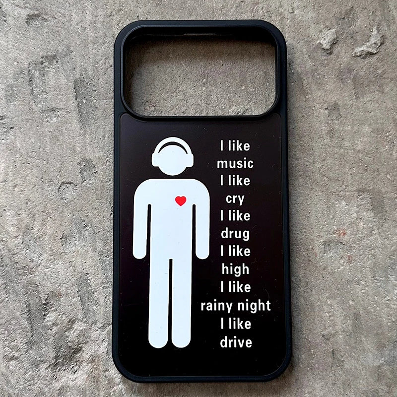 Fashion Original Creative Pattern Phone Case For iPhone 17 Air 16 Pro Max 15 14 Plus 13 12 11 Pro Shockproof Silicone Back Cover