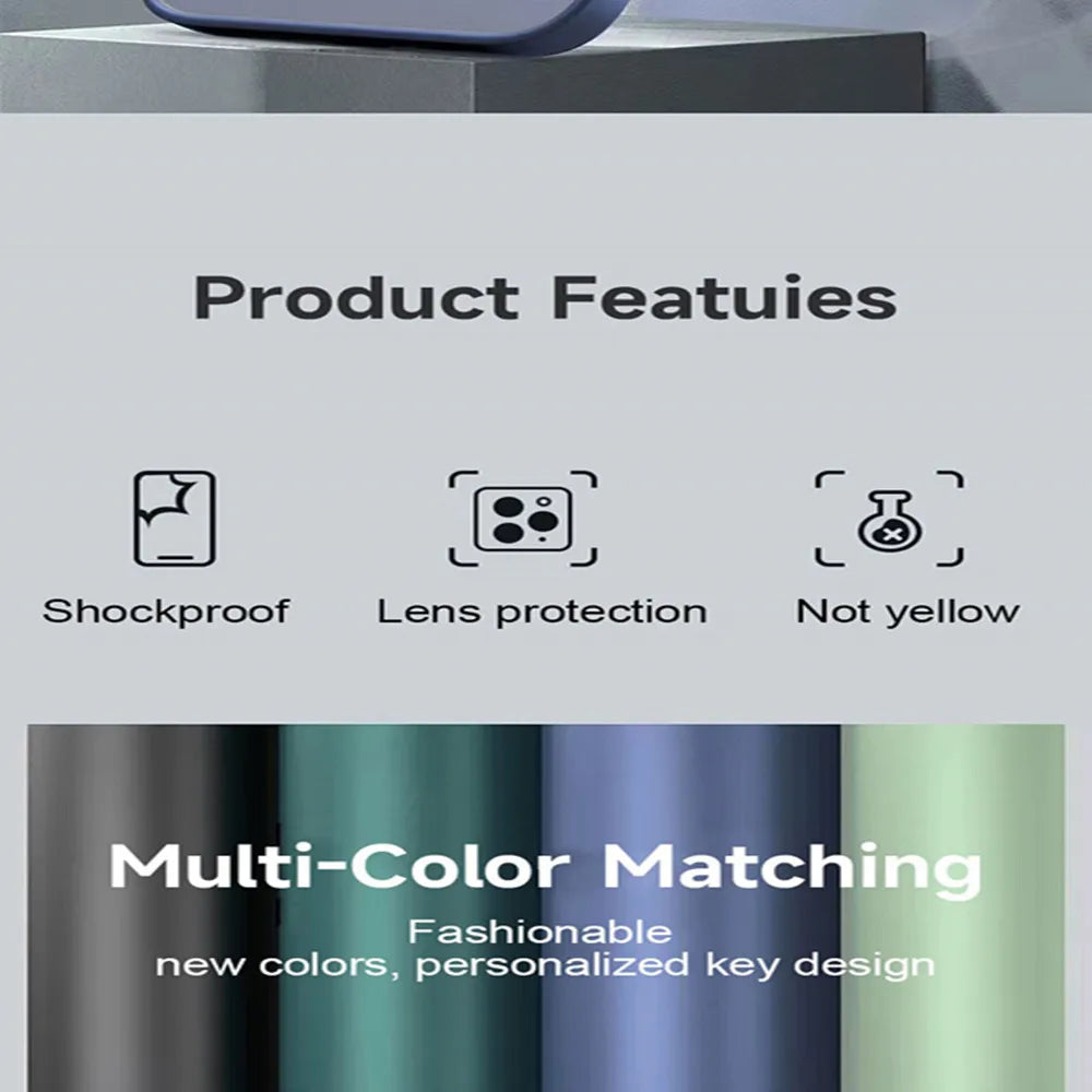 Funda Matte Clear Silicone Cover For Samsung Galaxy S25 S24 Ultra Utr S23 S22 S26 Plus S21 S20 FE 5G Shockproof Armor Hard Case