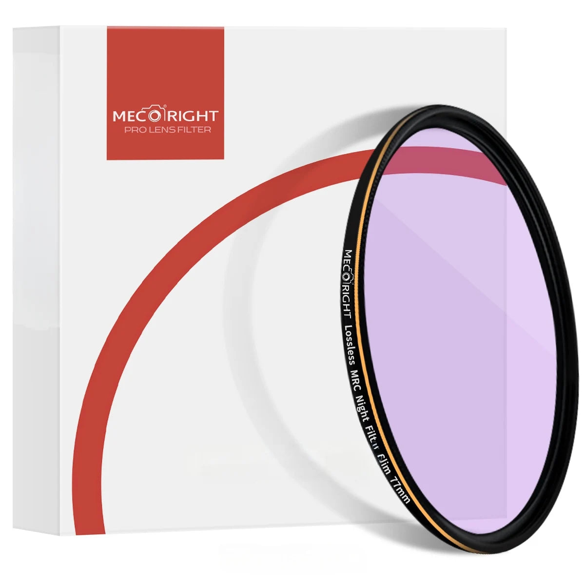 Mecoright Clear Natural Night Filter Light Pollution Reduction Star Sky UV For Canon Sony Nikon Camera Lens 43 58 67 77 82 95mm