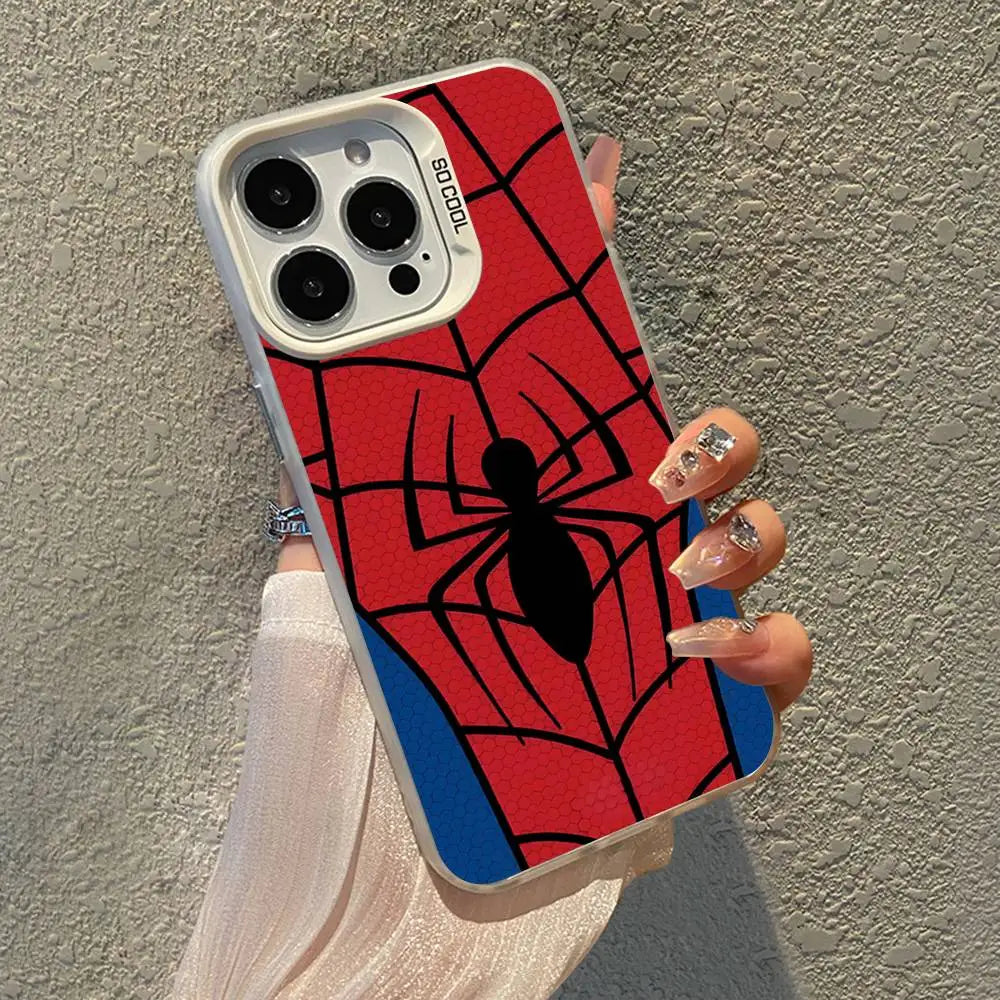Anime Spiders-Man Phone Case for Samsung Galaxy A37 A57 A17 A07 A16 A06 A35 A55 A25 A05S A15 A56 A54 A36 A34 A24 A26 4G 5G Cover