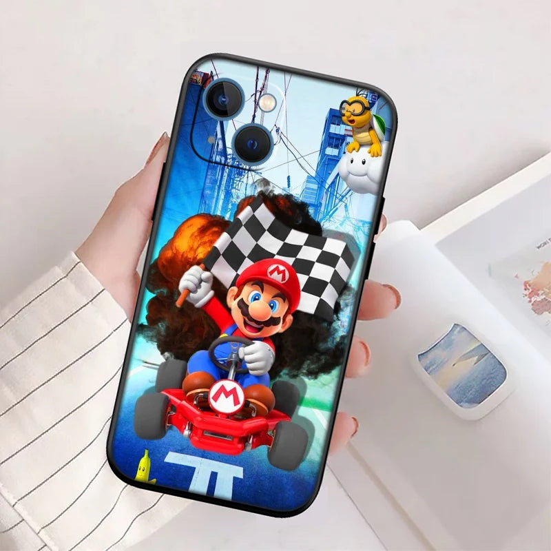 M-Marios New High-End Shell Phone Case for iPhone SE X XS XR 16E 17 11 Pro Max 8 7 6 6s Plus Air