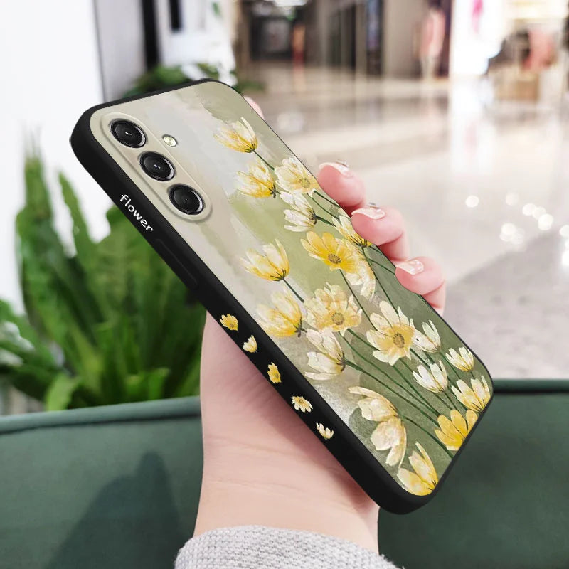 Small Cauliflower Phone Case For Samsung Galaxy S25 S24 S23 S22 S21 S20 S10 S10E Ultra Plus FE Note 20 Ultra 10 Plus Cover