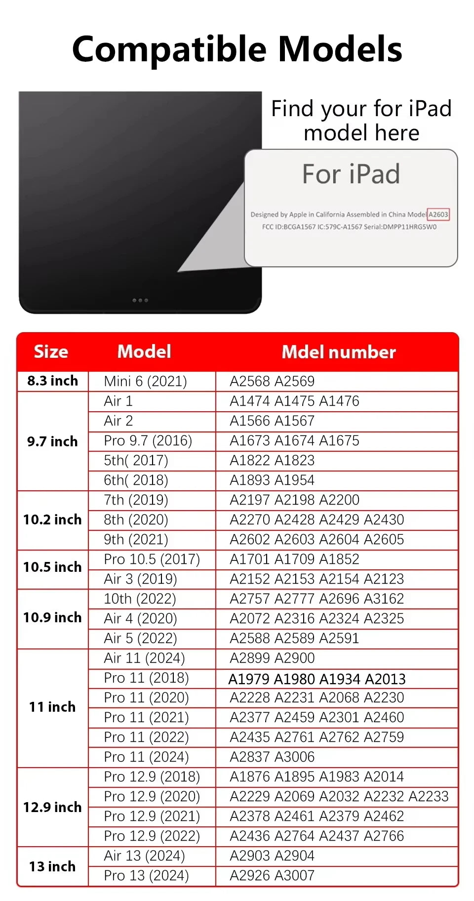 Case For iPad 9.7 2017 2018 iPad Air 2 3 4 5 iPad Pro 11" 10.2 7th 8th 9th 10 10th Gen Mini 6 7 Case Rotating Stand Tablet Cover