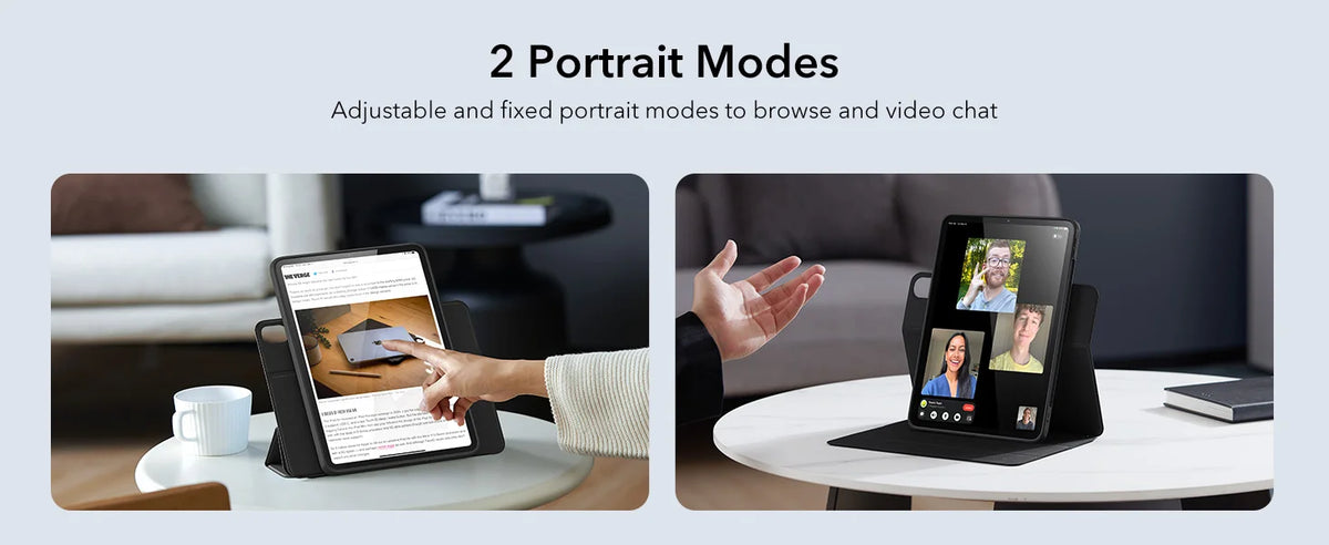 ESR for iPad Air 11 Inch Case M4/M3/M2 (2026/2025/2024) Powerful Magnetic Cover for iPad Air 5th/4th Gen (2022/2020)Auto Wake