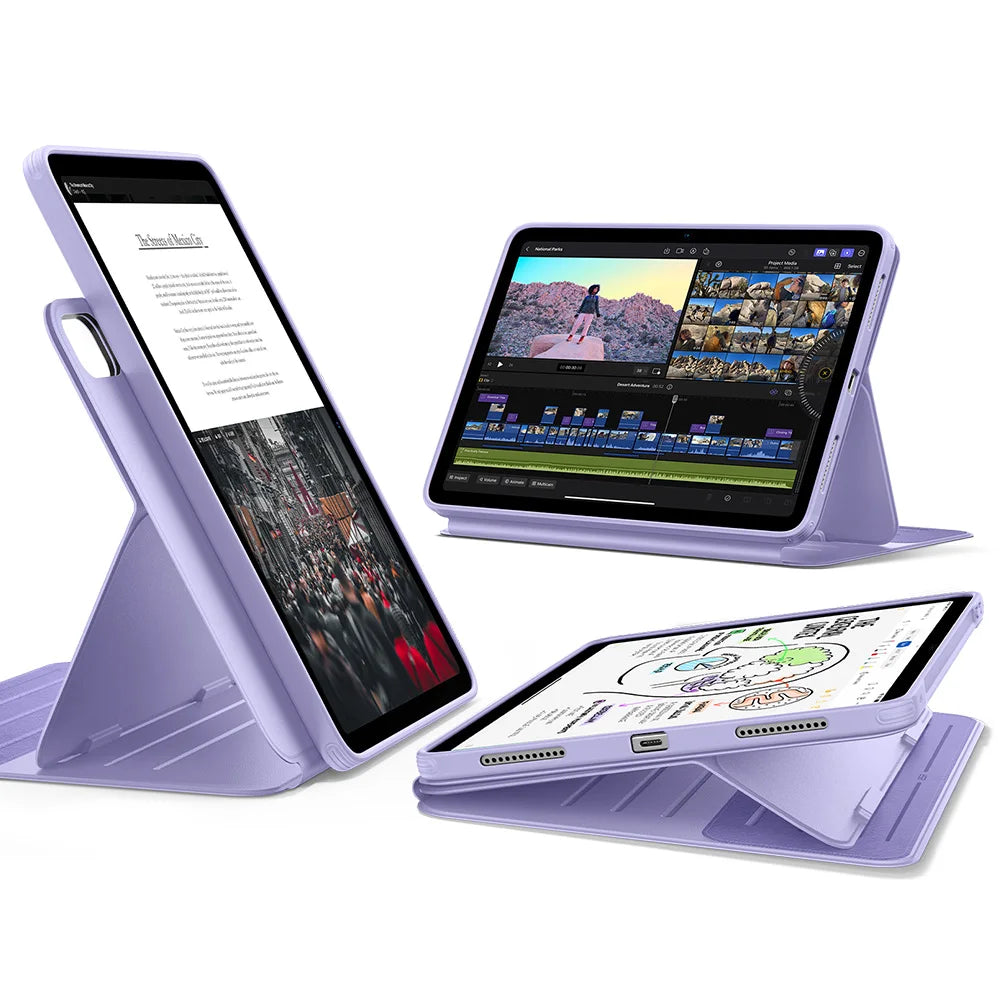 ESR for iPad Air 11 Inch Case M4/M3/M2 (2026/2025/2024) Powerful Magnetic Cover for iPad Air 5th/4th Gen (2022/2020)Auto Wake