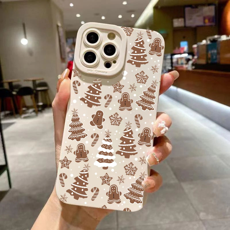 Christmas Tree Graphic Phone Case For Samsung Galaxy S26 S25 S24 S23 Ultra S22 Plus S21 FE A16 A35 A55 A34 A54 A33 A53 A52 Cover