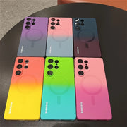 Comes With Lens Film Gradient Color Case For Samsung Galaxy S26 S25 FE S24 S23 S22 S21 S20 Ultra Plus S20 FE Soft Silicone Cover