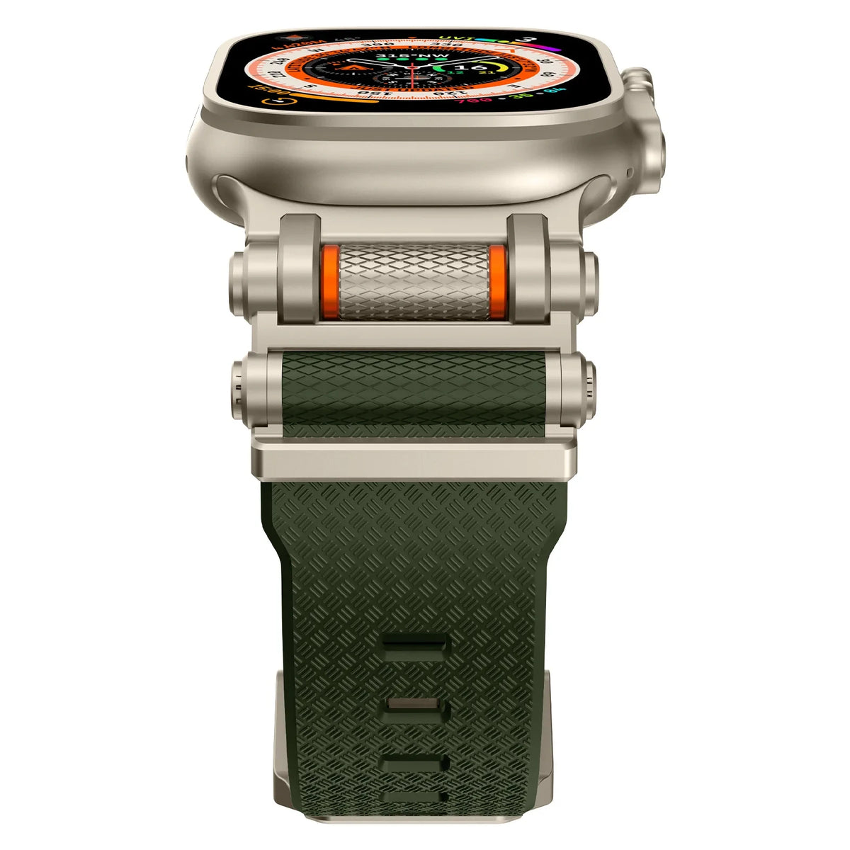 Sports Rubber Band for Apple Watch Ultra 4 3 2 49mm 46mm 45mm 44mm Strap for IWatch Series 12 11 10 9 8 7 SE 6 5 Luxury Bracelet