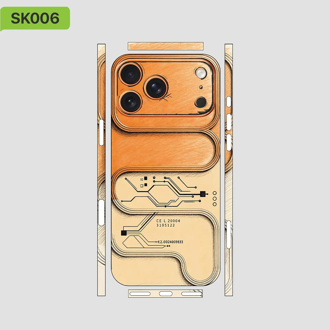 For iPhone 17 Pro Max Skin Sticker  Back Film for Frame Camera Protective Vinyl Decal (Not Phone Case)