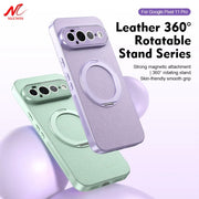 Luxury 360° Rotating Bracket Magnetic Case for Google Pixel 11 10 9 Pro XL 10A 9A 8A for Magsafe Full Lens Protection Back Cover