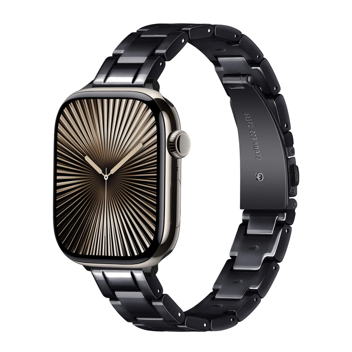Slim Straps For Apple Watch band 40mm 41mm 44mm 45mm 49mm 46mm 42mm correa Resin Bracelet iwatch Series 10 9 8 7 6 3 SE ultra 2