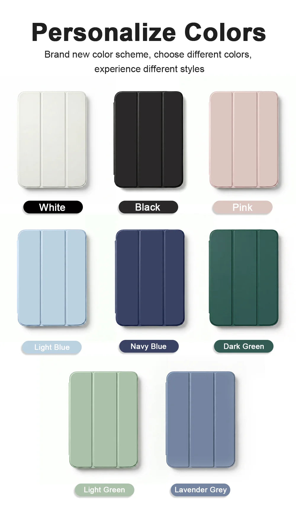Case For iPad 11th A16 Air 11 M4 2026 M3 M2 5 4 10 9 9th 10th Generation Pro 13 M5 12.9 Mini 7 6 A17 10.9 2025 Cover Accessories