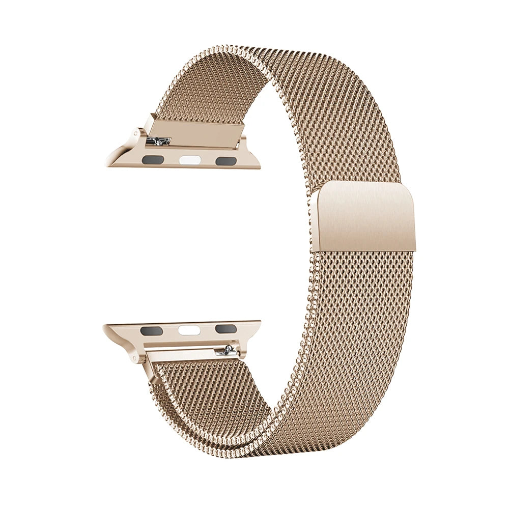 Milanese Band For Apple Watch Ultra 4 3 2 49 45 46mm 44 40 42 41 38mm Bracelet For iWatch Series 12 11 10 9 3 4 6 5 SE 7 8 Strap