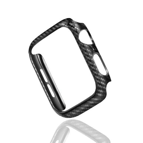 Cover For Apple watch case 44mm 40mm 45mm 41mm 42mm 38mm Carbon fiber Bumper Protector iWatch series 4 5 6 SE 7 8 9 Accessories