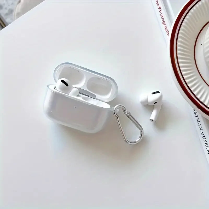 Soft Clear TPU Earphone Case For Airpods Pro 2022 Airpods 4 2024 Shockproof Transparent Cover For Airpods 1 2 3 2021 Shell Case