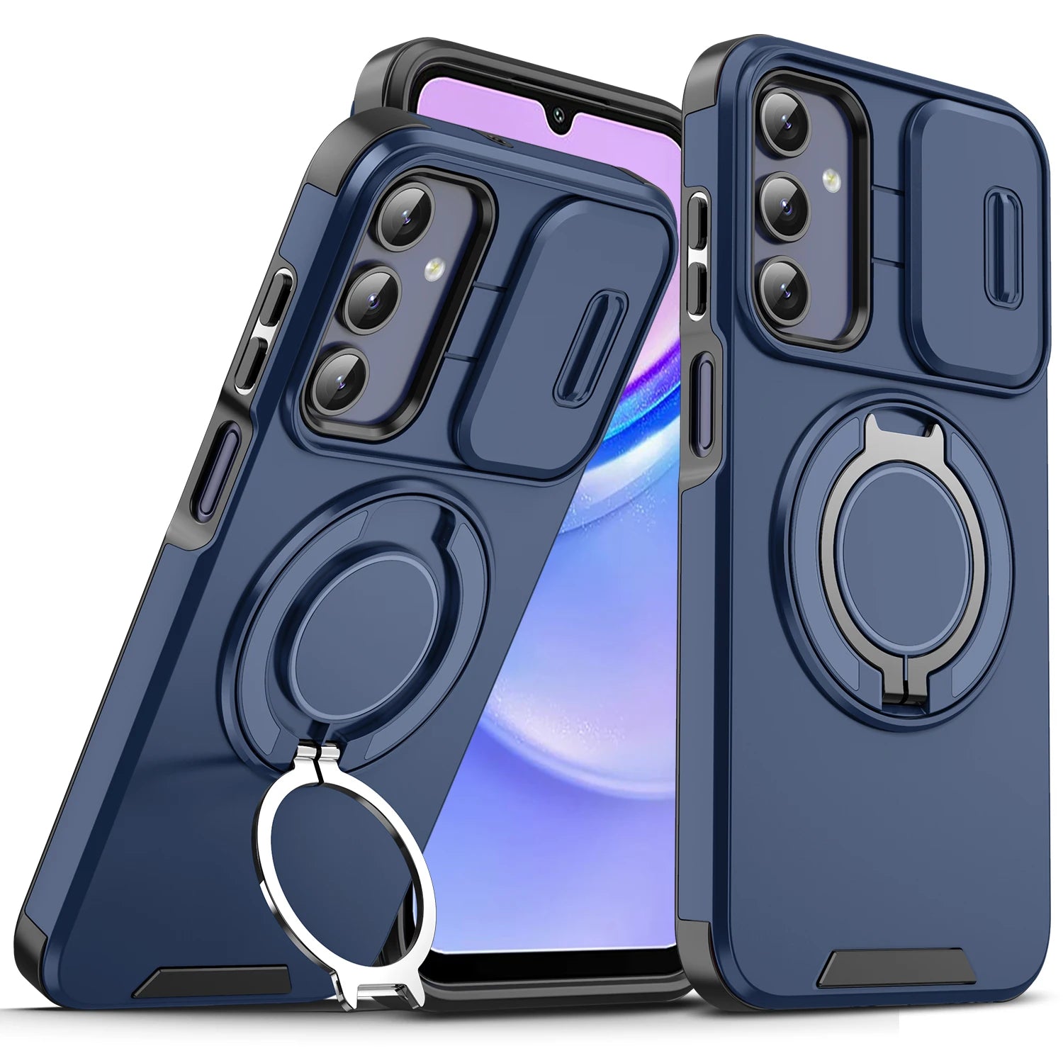 Case for Samsung Galaxy A57 5G S26 Ultra S25 FE A17 A37 A56 A36 A16 A55 A35 A15 S24 S23 S22 Plus Anti-Knock Strong Armor Cover