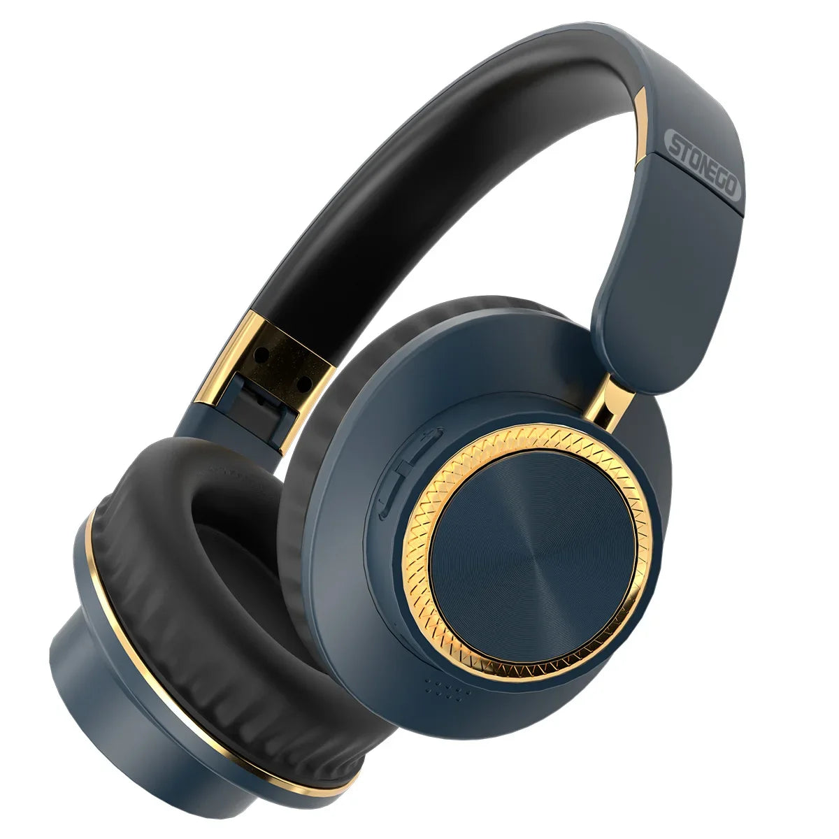 Wireless Bluetooth Headphones Foldable Gaming Headset With Bluetooth 5.3 Technology 40mm Bass Driver HiFi Stereo Sound Over Ear Comfort Memory Foam Cushion Extended Battery Life 400mAh For PC Mobile Phone Laptop Tablet Univer