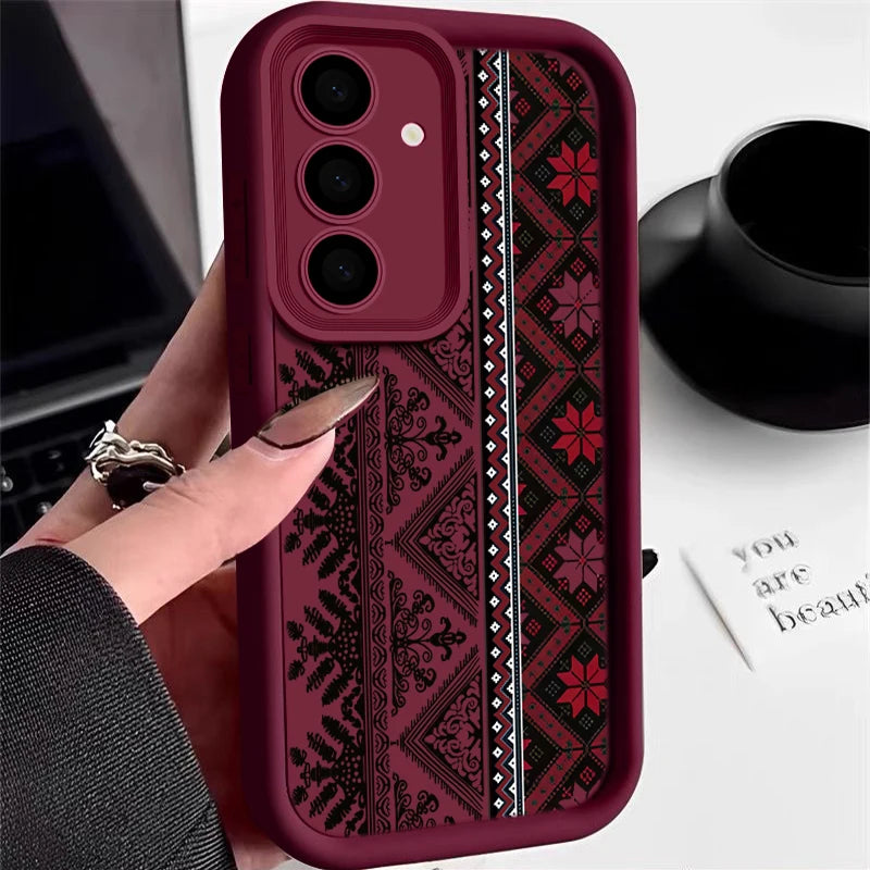 European-style Case For Samsung Galaxy A56 A36 A26 A16 5G A55 A35 A15 A54 A34 A17 A57 S20 FE S21 S22 S26 S23 S24 S25 Ultra Capa