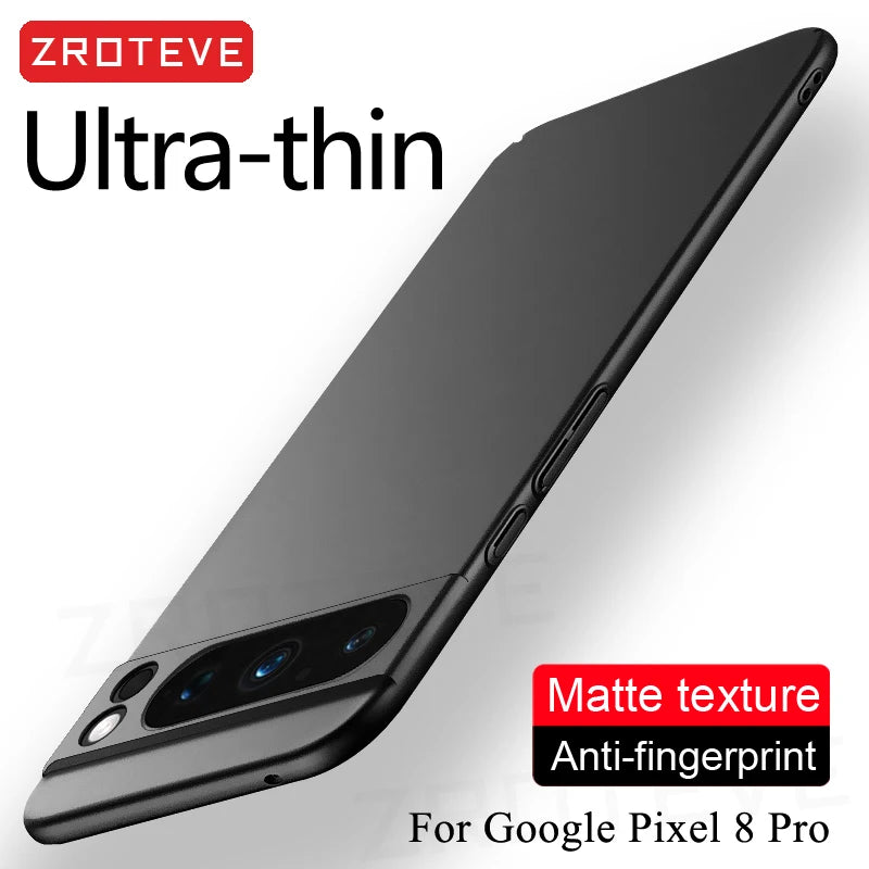 For Pixel9 Case Zroteve Ultra Slim Matte Hard PC Cover For Google Pixel 8 9 Pro XL 9xl 8A 9A Pixel8 Pixel8a Pixel9a Phone Cases