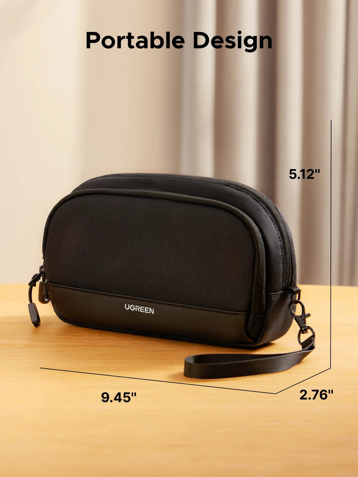 UGREEN Storage Bag Case Organizer Bag S/M Size for Laptop Power Adapter HUB Earphone Cable Charger PC Digital Laptop Accessories