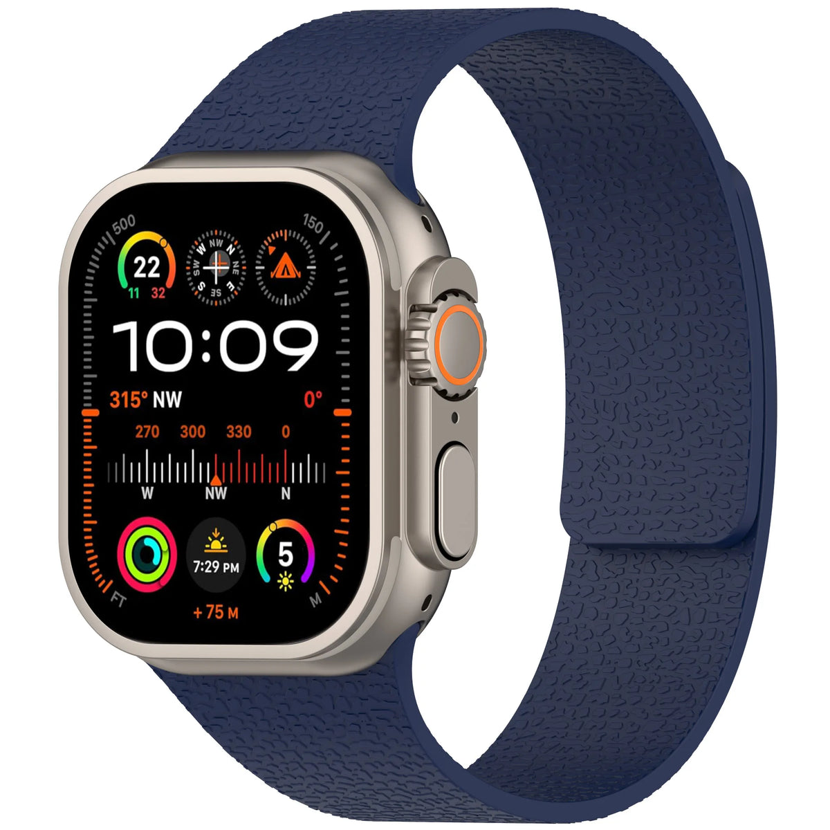 Silicone Magnetic Strap for Apple Watch Bands Ultra 4 3 2 49mm 40mm 44mm 41mm 46mm 45mm 42mm Correa iWatch Series 12 10 11 SE3