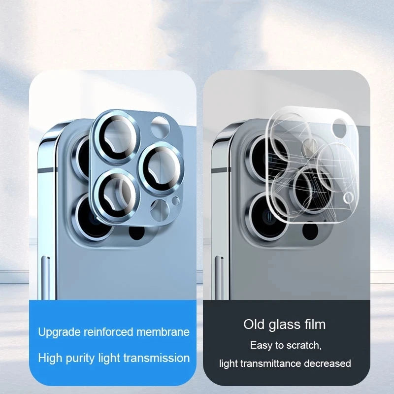 Metal Camera Lens Glass Protector For iPhone 18 Pro Max 17 16 Plus 15 14 13 Mini 12 11 iPhone Duo Air Camera Protector Film