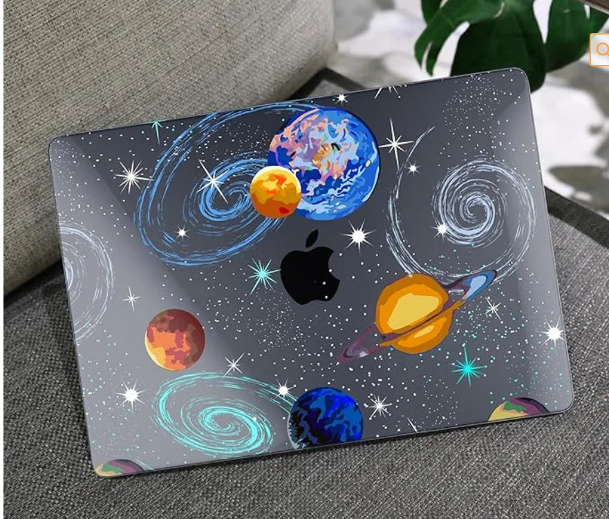 Creative Laptop Case For Macbook Neo 2026 Air13.3 A2337 Pro13.3 A2338 Pro14 A3112 Air13.6 A3113 Air15 Transparent Hard Shell