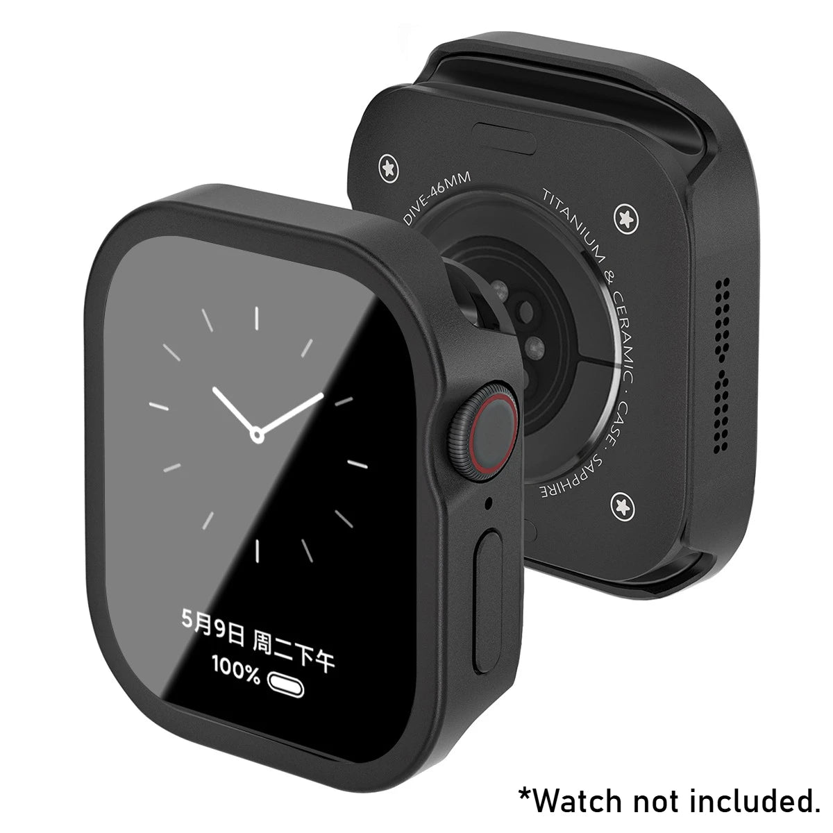 Aluminum Alloy Case for Apple Watch Ultra 3 2 1 49mm 45mm 44mm Full Coverage Waterproof For Iwatch Series 11 10 46mm 9 8 7 6 SE