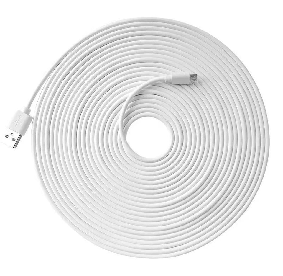 1m-14m extra long USB Type C charging cable Android camera extension monitoring for Huawei Android phones surveillance cameras