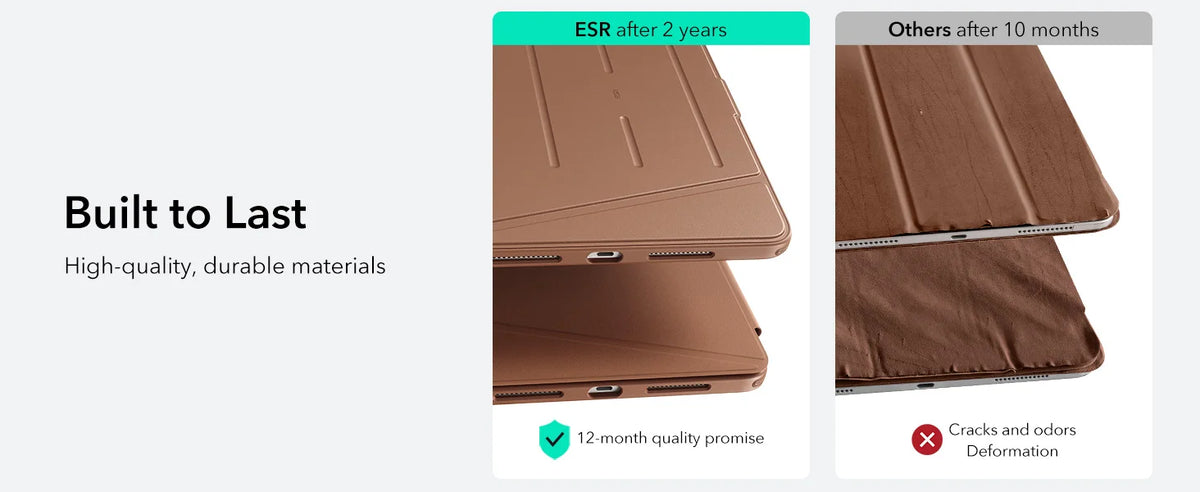 ESR for iPad Pro 13 Inch Case (M5/M4) 2025/2024 Ultra-Stable Magnetic Vertical Stand Cover