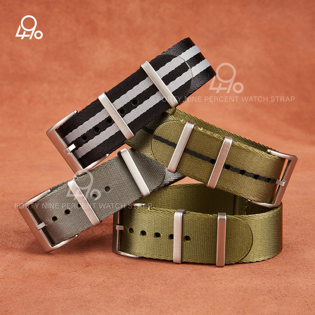 One Piece Fabric Watchband 20mm Watch Band Seatbelt Nylon Nato Strap Sport Men Bond 22mm Watch Bracelet for Omega Seiko